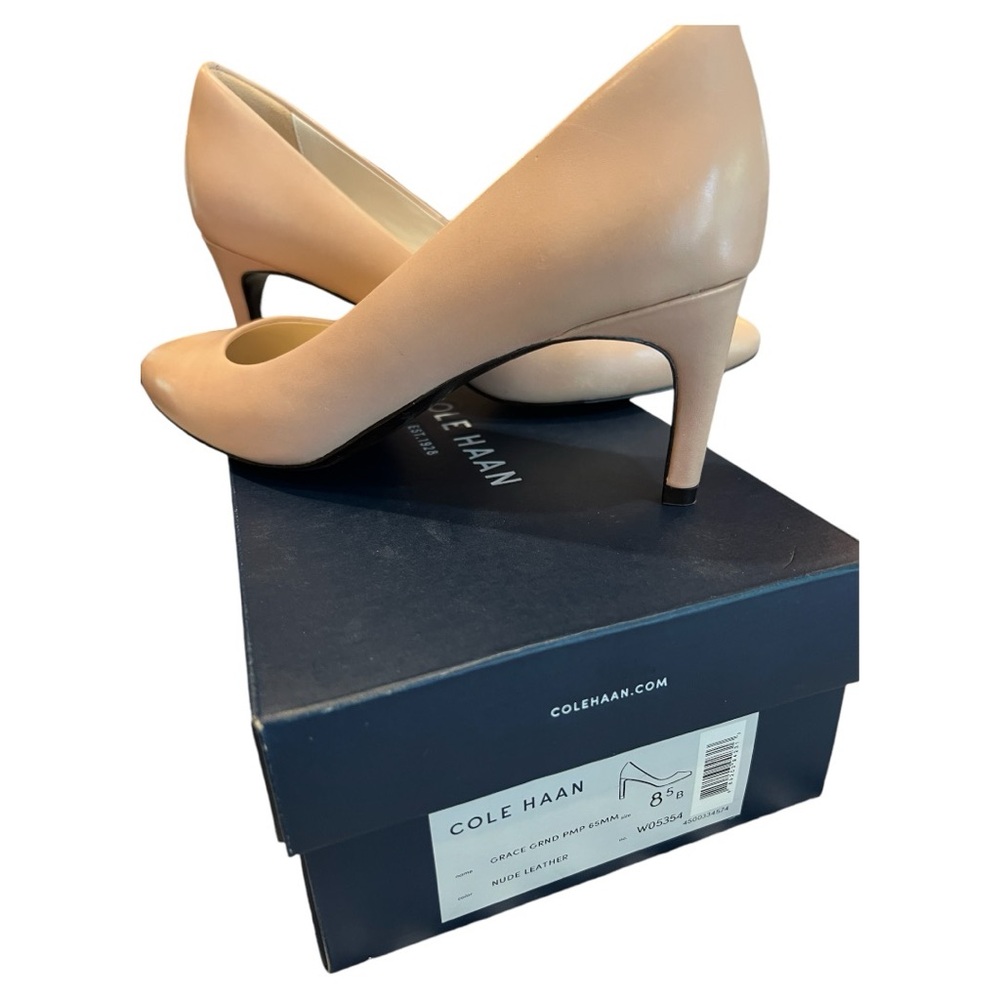 Cole Haan Classic Pump Grace Grand Nude Size 8.5 NIB